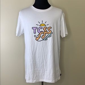 TCSS Flarin White T-Shirt with Print XL
